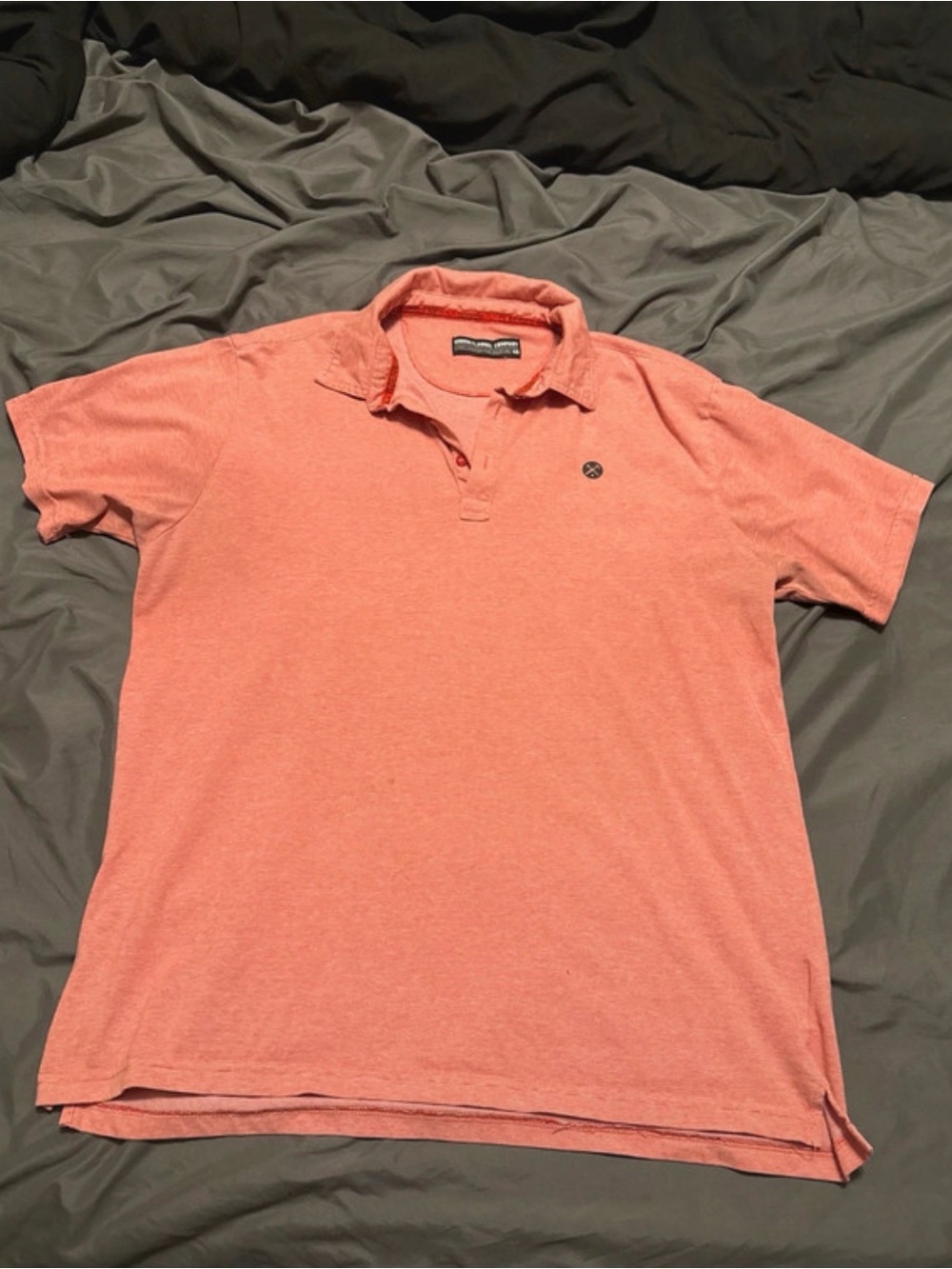 Dixxon Men's Polo Shirt - Salmon Pink